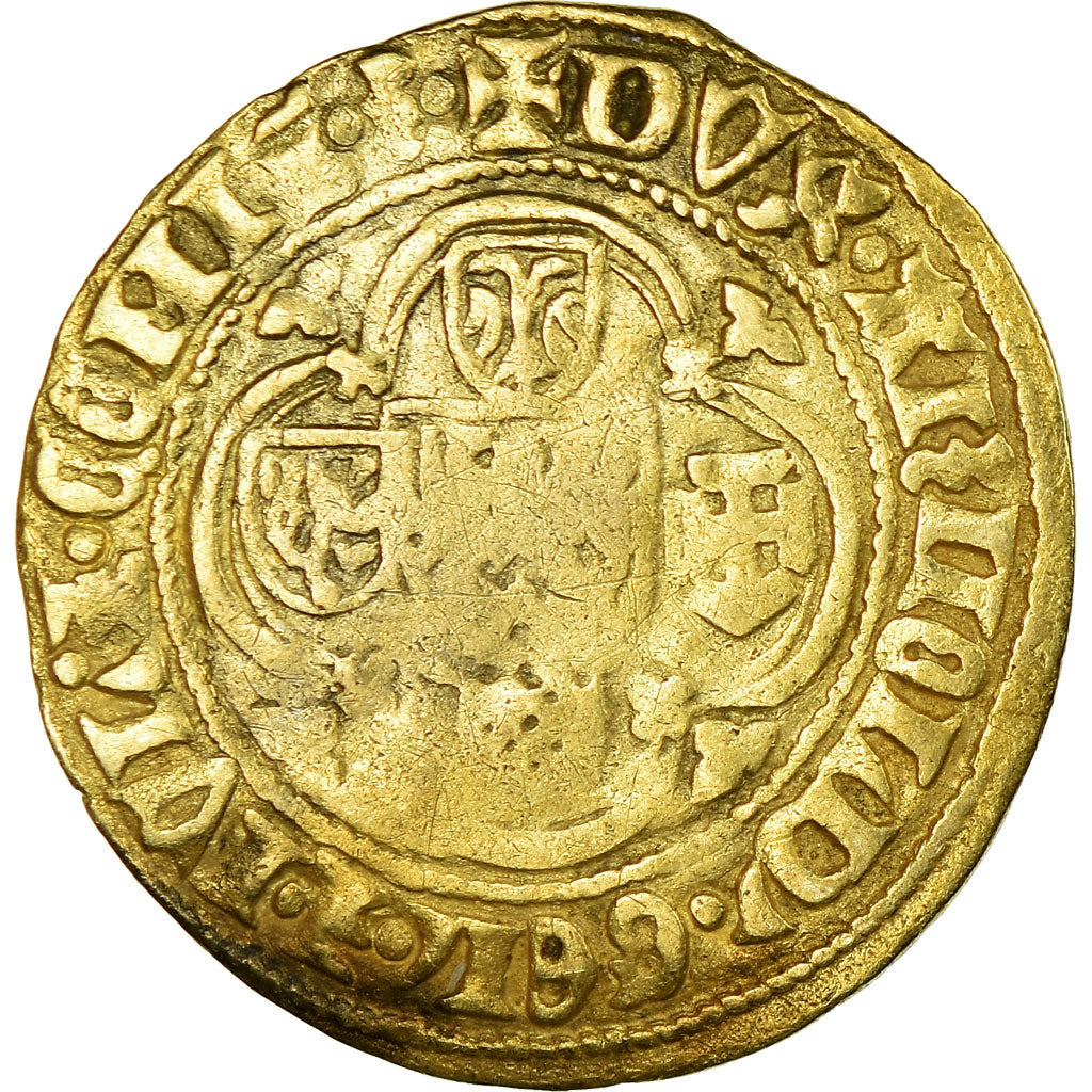 Moneda, Países Bajos, Arnold Van Egmond (1423-1472), Goldgulden, BC+, Oro