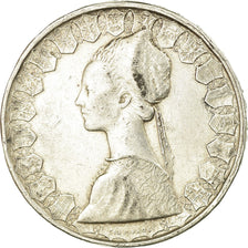 Coin, Italy, 500 Lire, 1958, Rome, AU(50-53), Silver, KM:98