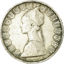 Coin, Italy, 500 Lire, 1959, Rome, AU(50-53), Silver, KM:98
