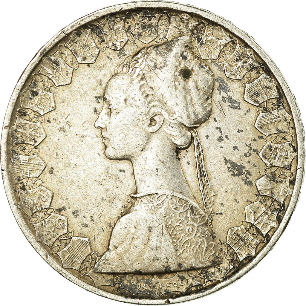 Coin, Italy, 500 Lire, 1959, Rome, AU(50-53), Silver, KM:98