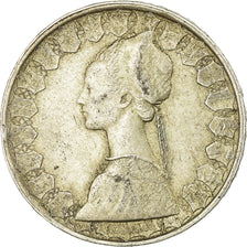 Coin, Italy, 500 Lire, 1959, Rome, AU(50-53), Silver, KM:98