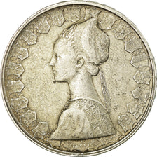 Coin, Italy, 500 Lire, 1960, Rome, AU(50-53), Silver, KM:98
