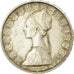 Coin, Italy, 500 Lire, 1960, Rome, AU(55-58), Silver, KM:98