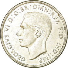 Coin, Australia, George VI, Crown, 1937, Melbourne, AU(55-58), Silver, KM:34