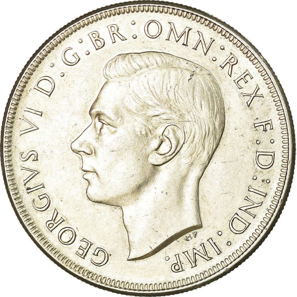 Coin, Australia, George VI, Crown, 1937, Melbourne, AU(55-58), Silver, KM:34
