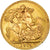Coin, Great Britain, George V, Sovereign, 1911, MS(63), Gold, KM:820