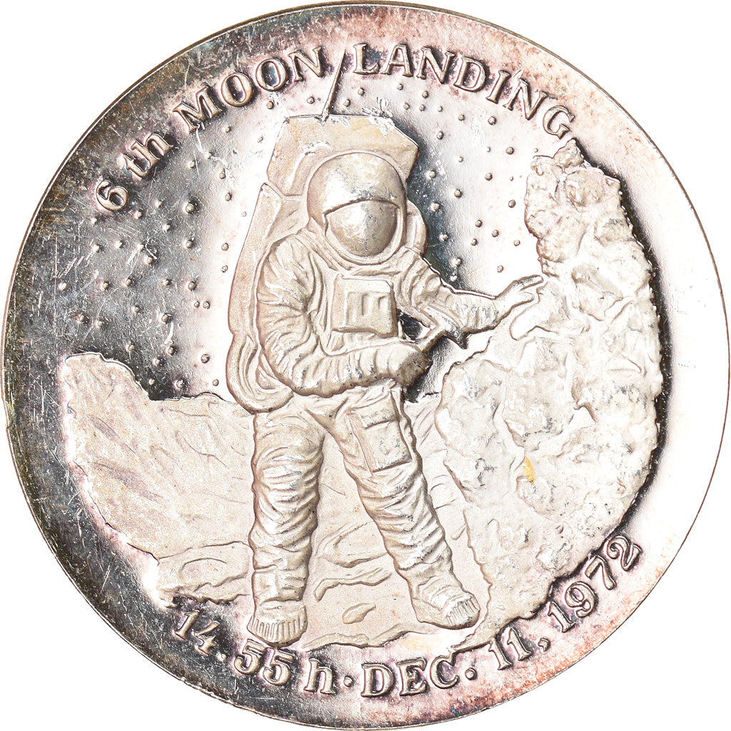 Zwitserland, Medaille, Apollo XVII, Cernan, Evans, Schmitt, Sciences &