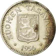 Coin, Finland, 200 Markkaa, 1956, AU(50-53), Silver, KM:42