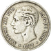 Coin, Spain, Alfonso XII, 5 Pesetas, 1877, Madrid, VF(20-25), Silver, KM:676