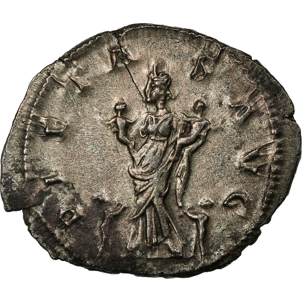 Coin, Postumus, Antoninianus, Trier or Cologne, AU(55-58), Billon, Cohen:230