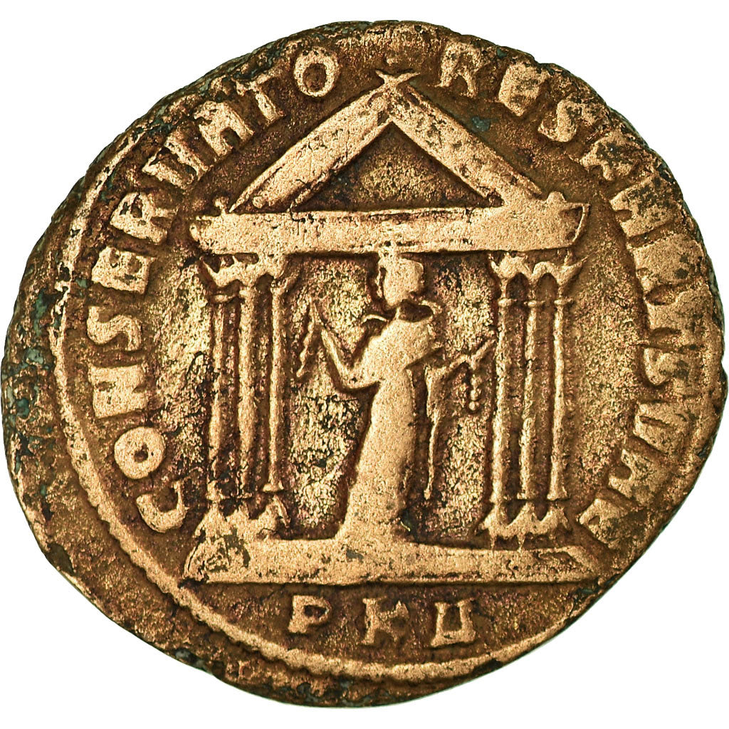 Coin, Constantine I, Follis, Carthage, VF(20-25), Copper, RIC:61