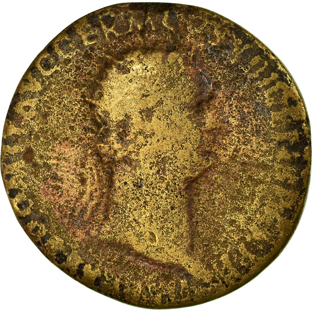 Moneta, Domitian, Dupondius, 90-91, Rome, F(12-15), Bronze, RIC:705
