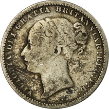 Coin, Great Britain, Victoria, Shilling, 1881, VF(20-25), Silver, KM:734.4