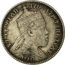 Coin, Ethiopia, Menelik II, Gersh, 1903, Paris, EF(40-45), Silver, KM:12