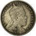Moneda, Etiopía, Menelik II, Gersh, 1903, Paris, MBC, Plata, KM:12