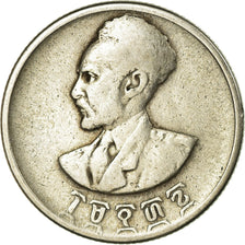Moneta, Etiopia, Haile Selassie I, 50 Cents, Hamsa Santeem, 1943, VF(30-35)