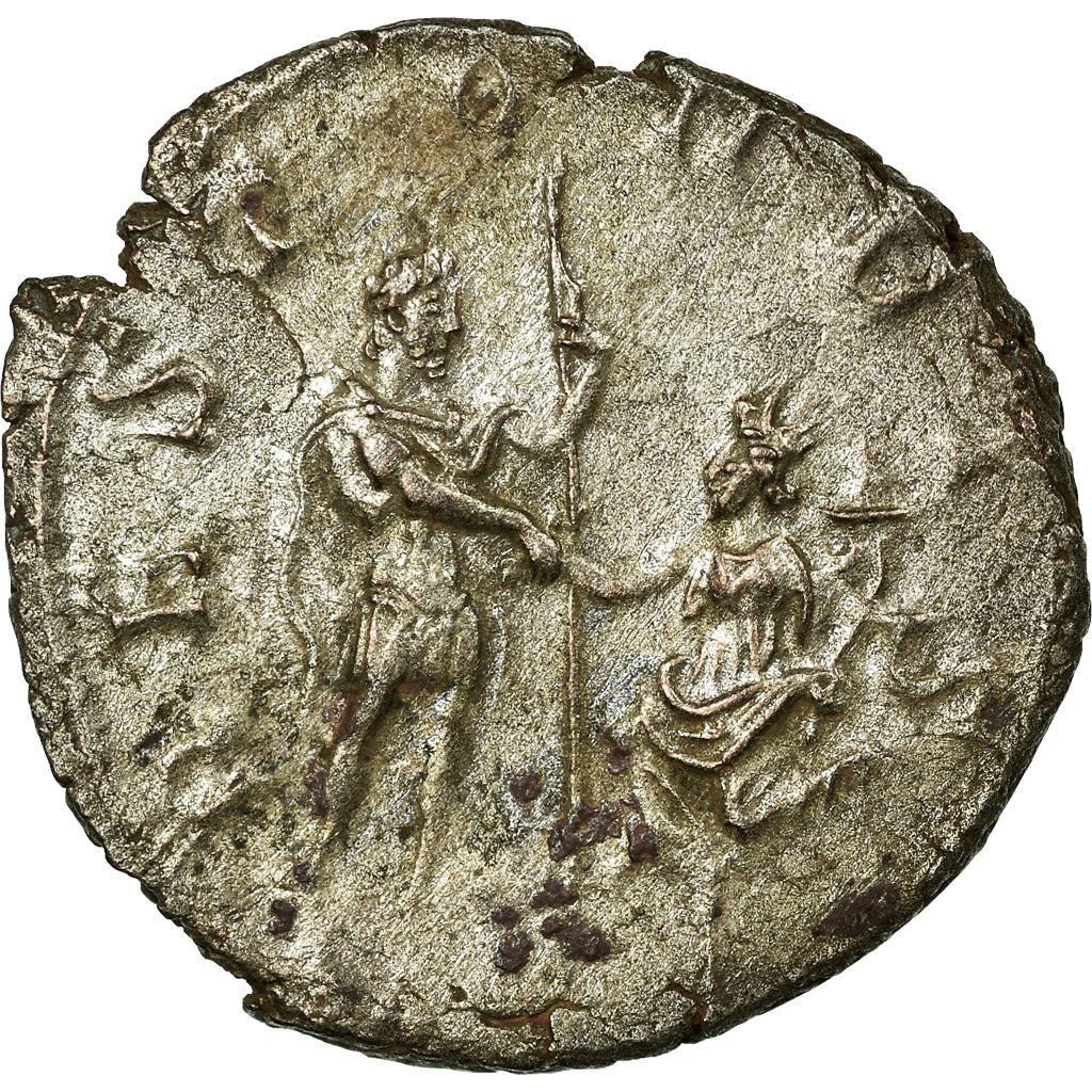Coin, Postumus, Antoninianus, 260-269, Trier or Cologne, Rare, AU(50-53)