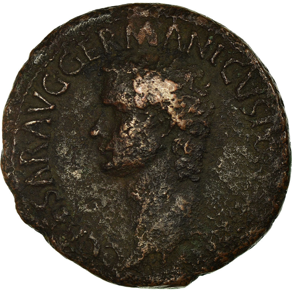 Moneta, Caligula, As, 37-38, Rome, MB, Rame, RIC:38