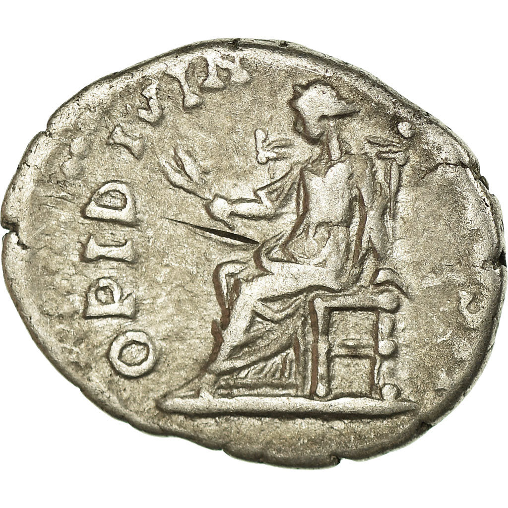 Coin, Pertinax, Denarius, 193, Alexandria, Rare, EF(40-45), Silver, RIC:8