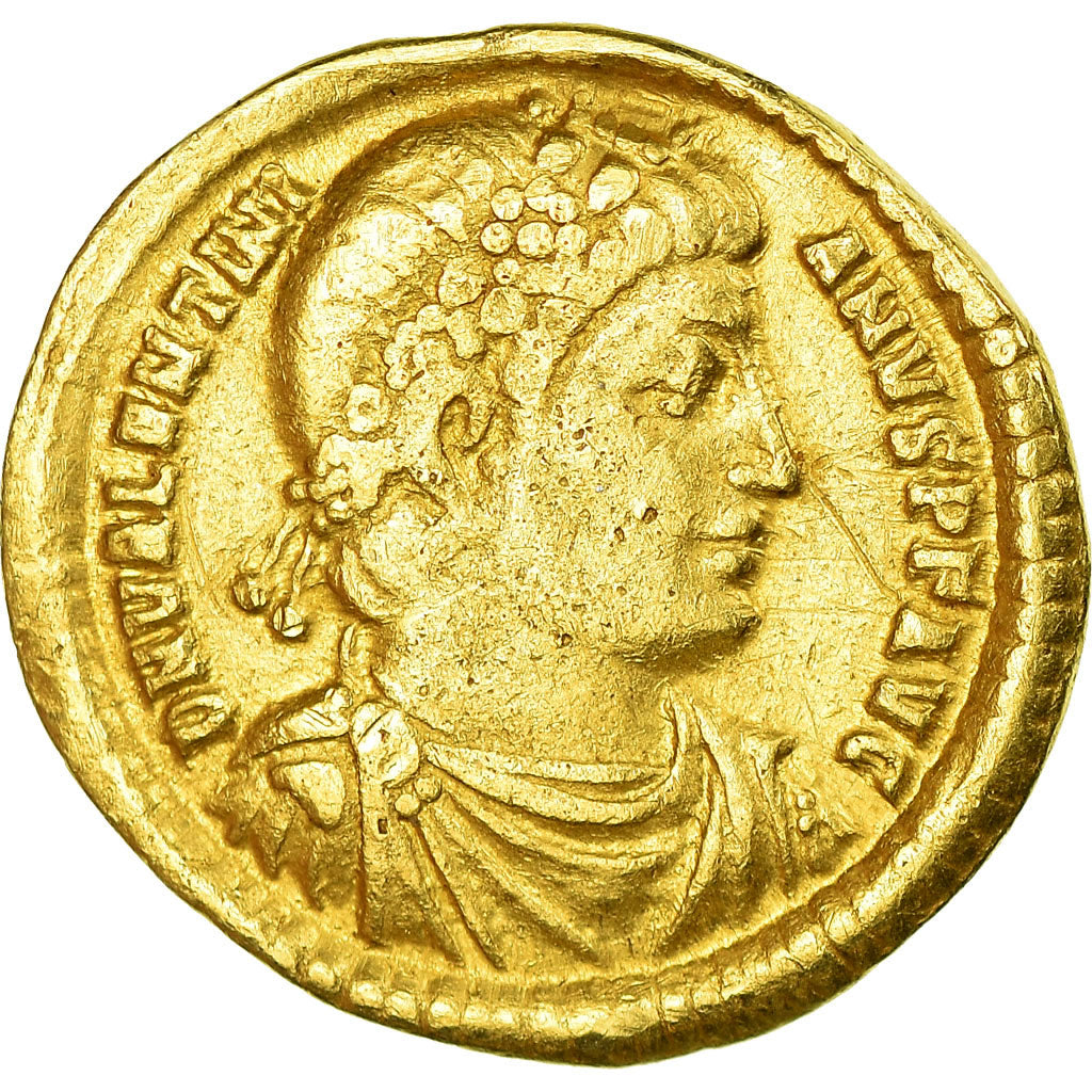 Coin, Valentinian I, Solidus, 364-375, Antioch, EF(40-45), Gold, RIC:2b