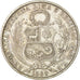 Coin, Peru, SOUTH PERU, Sol, 1869, Lima, AU(50-53), Silver, KM:196.3