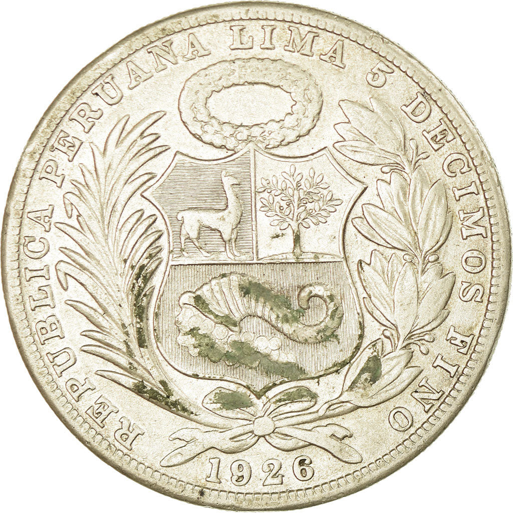 Münze, Peru, Sol, 1926, Philadelphia, SS, Silber, KM:218.1
