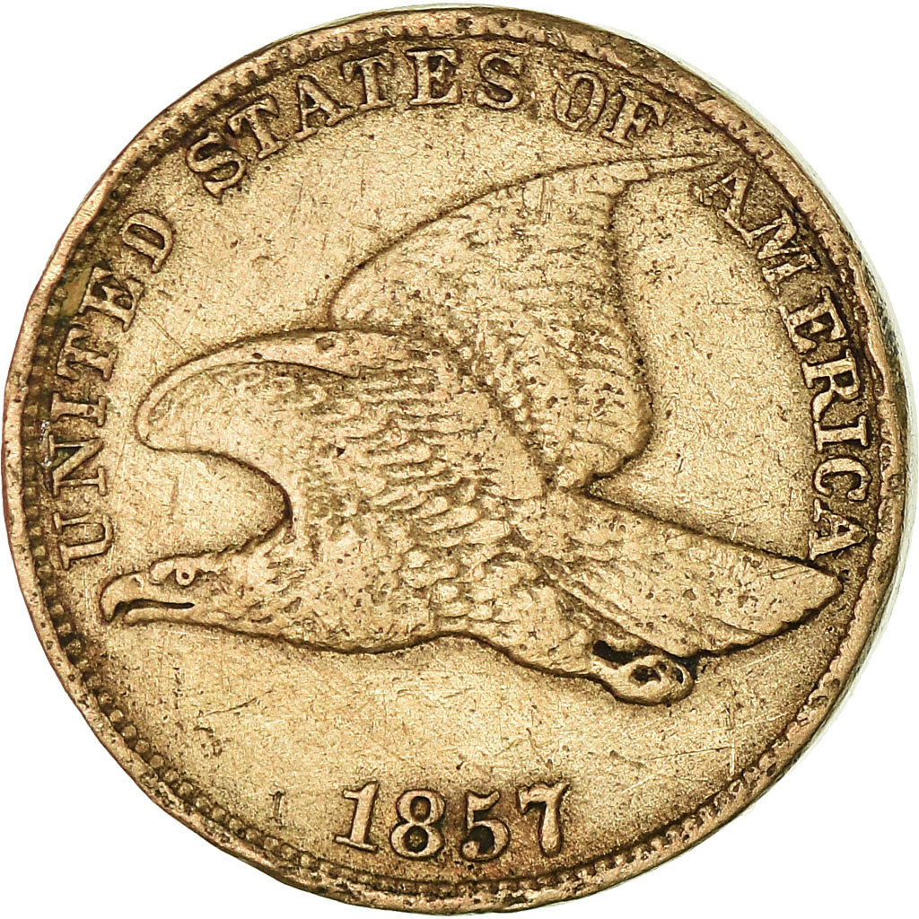 Moneta, Stati Uniti, Flying Eagle Cent, Cent, 1857, U.S. Mint, Philadelphia, BB