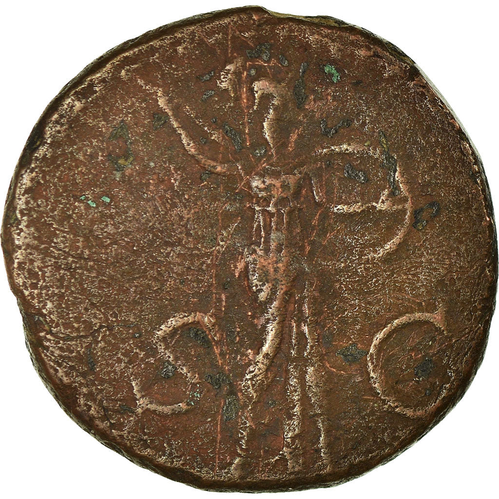 Coin, Claudius, As, 42-43, Rome, VF(20-25), Bronze, RIC:116