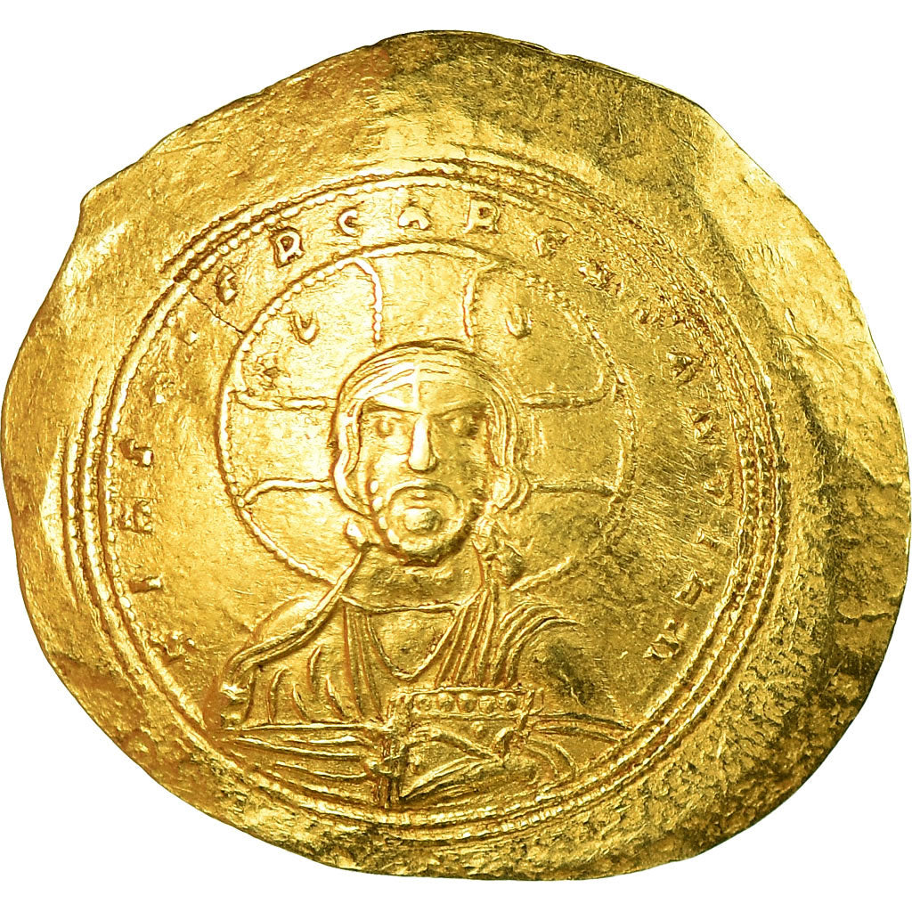 Coin, Constantine IX 1042-1055, Histamenon Nomisma, Constantinople, AU(55-58)