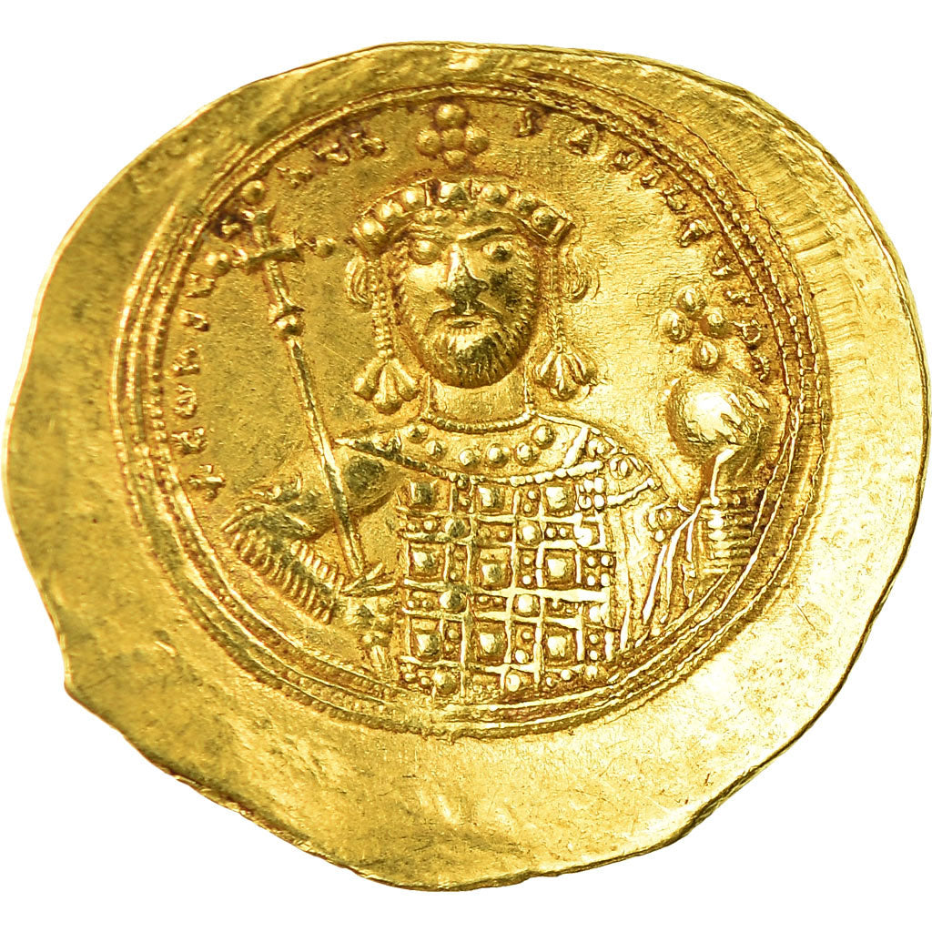 Coin, Constantine IX 1042-1055, Histamenon Nomisma, Constantinople, AU(55-58)