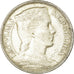 Moneta, Łotwa, 5 Lati, 1929, AU(50-53), Srebro, KM:9