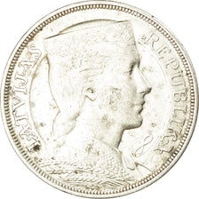 Monnaie, Latvia, 5 Lati, 1931, TTB, Argent, KM:9