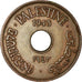 Coin, Palestine, 10 Mils, 1943, AU(50-53), Bronze, KM:4a