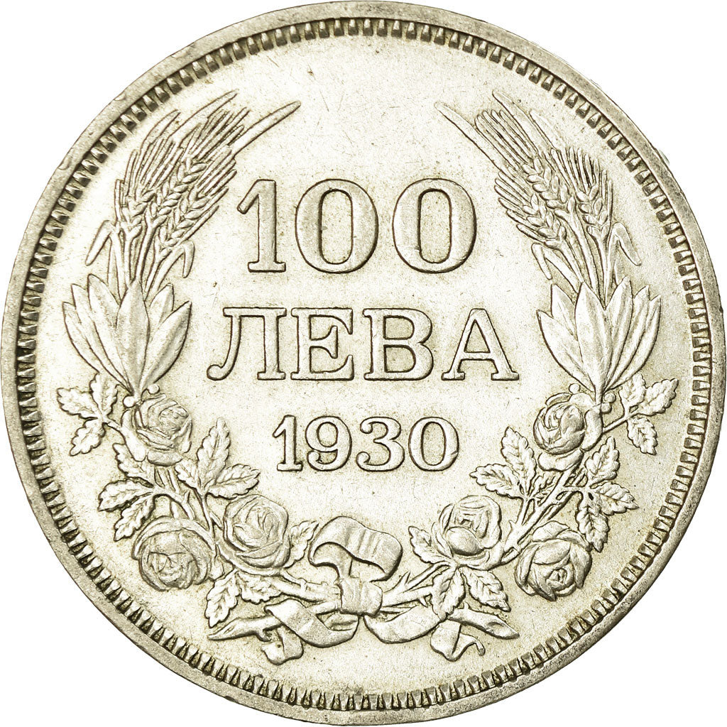 Coin, Bulgaria, 100 Leva, 1930, Budapest, Hungary, AU(55-58), Silver, KM:43