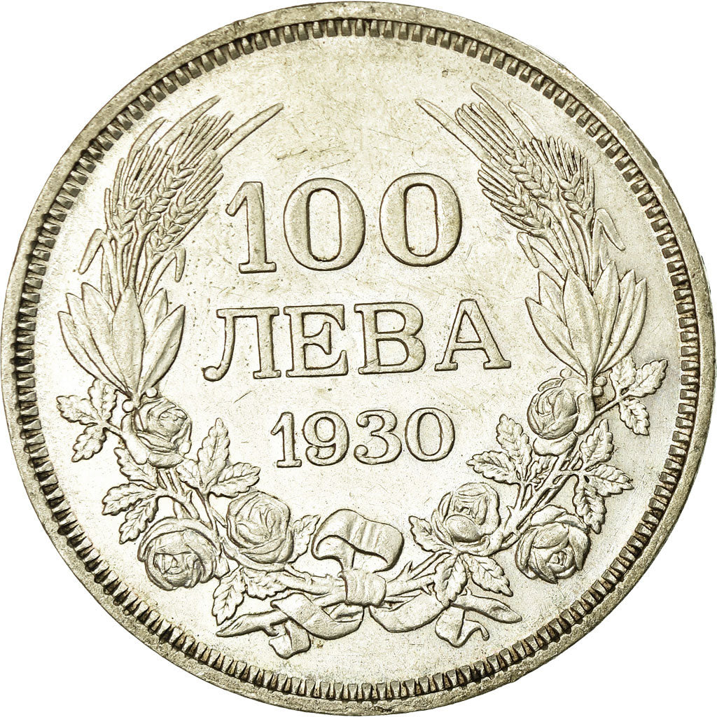 Coin, Bulgaria, 100 Leva, 1930, Budapest, Hungary, AU(55-58), Silver, KM:43
