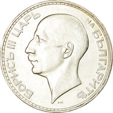Moeda, Bulgária, 100 Leva, 1937, Royal Mint, MS(60-62), Prata, KM:45