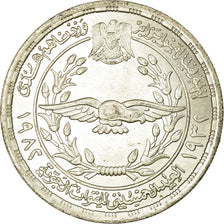 Moneda, Egipto, Pound, 1982, SC, Plata, KM:542