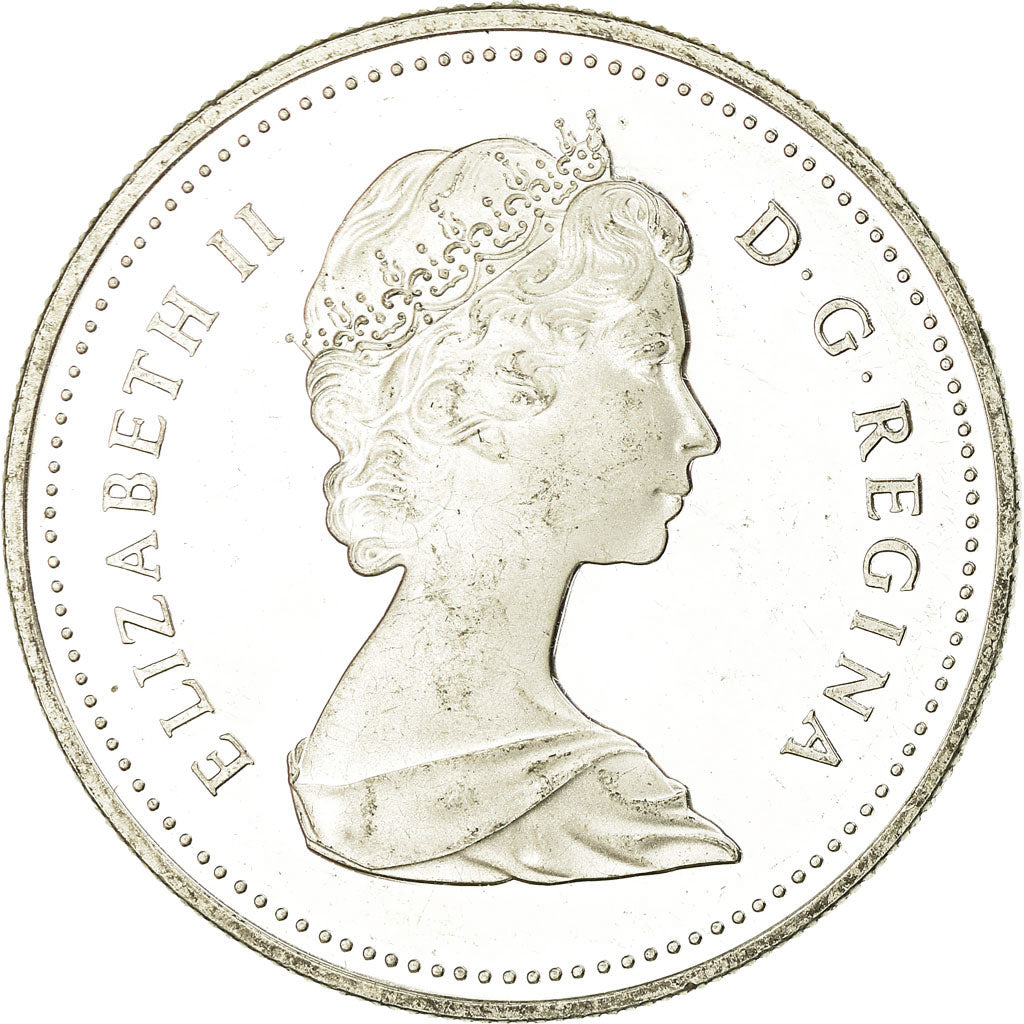 Coin, Canada, Elizabeth II, Dollar, 1984, Royal Canadian Mint, Ottawa