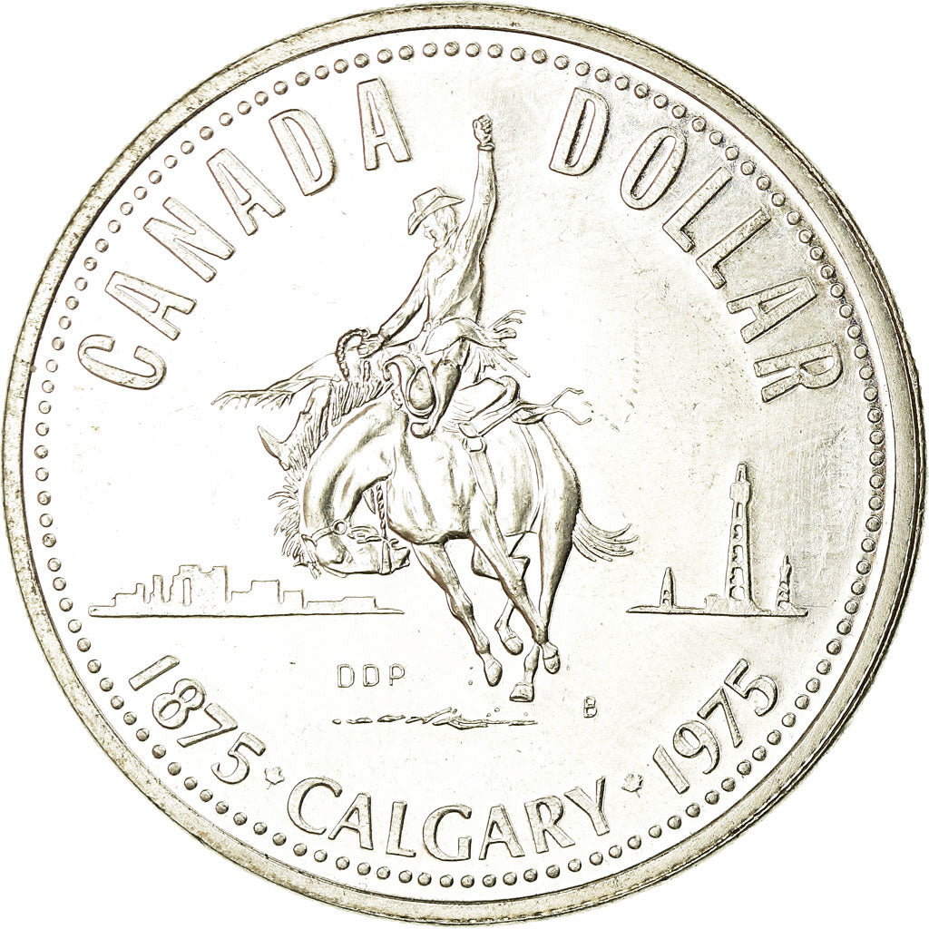 Monnaie, Canada, Elizabeth II, Dollar, 1975, Royal Canadian Mint, Ottawa, SUP+