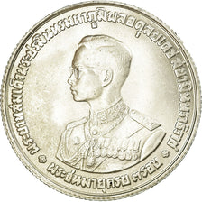 Coin, Thailand, Rama IX, 20 Baht, 1963, MS(63), Silver, KM:86
