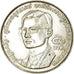 Coin, Thailand, Rama IX, 50 Baht, 1971, MS(64), Silver, KM:95