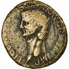 Munten, Claudius, As, Rome, FR+, Bronze, RIC:95
