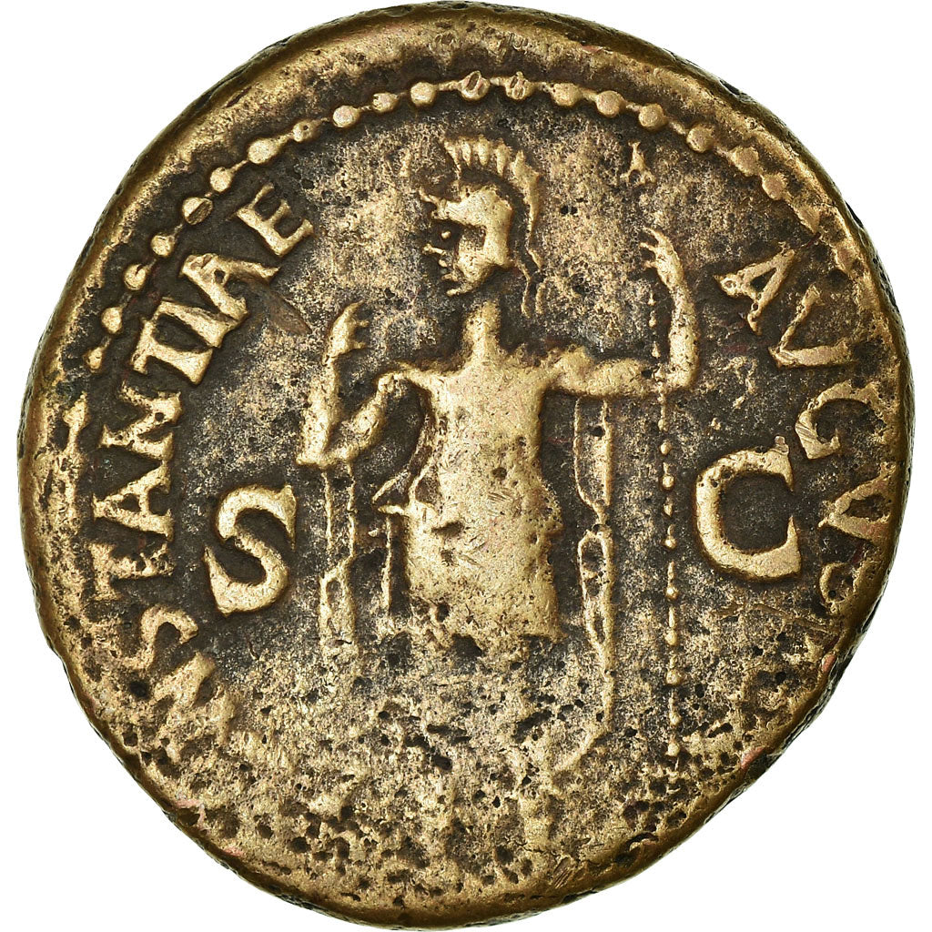 Moneta, Claudius, As, Rome, MB+, Bronzo, RIC:95
