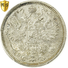 Coin, Russia, Nicholas II, 15 Kopeks, 1914, Saint-Petersburg, PCGS, MS66