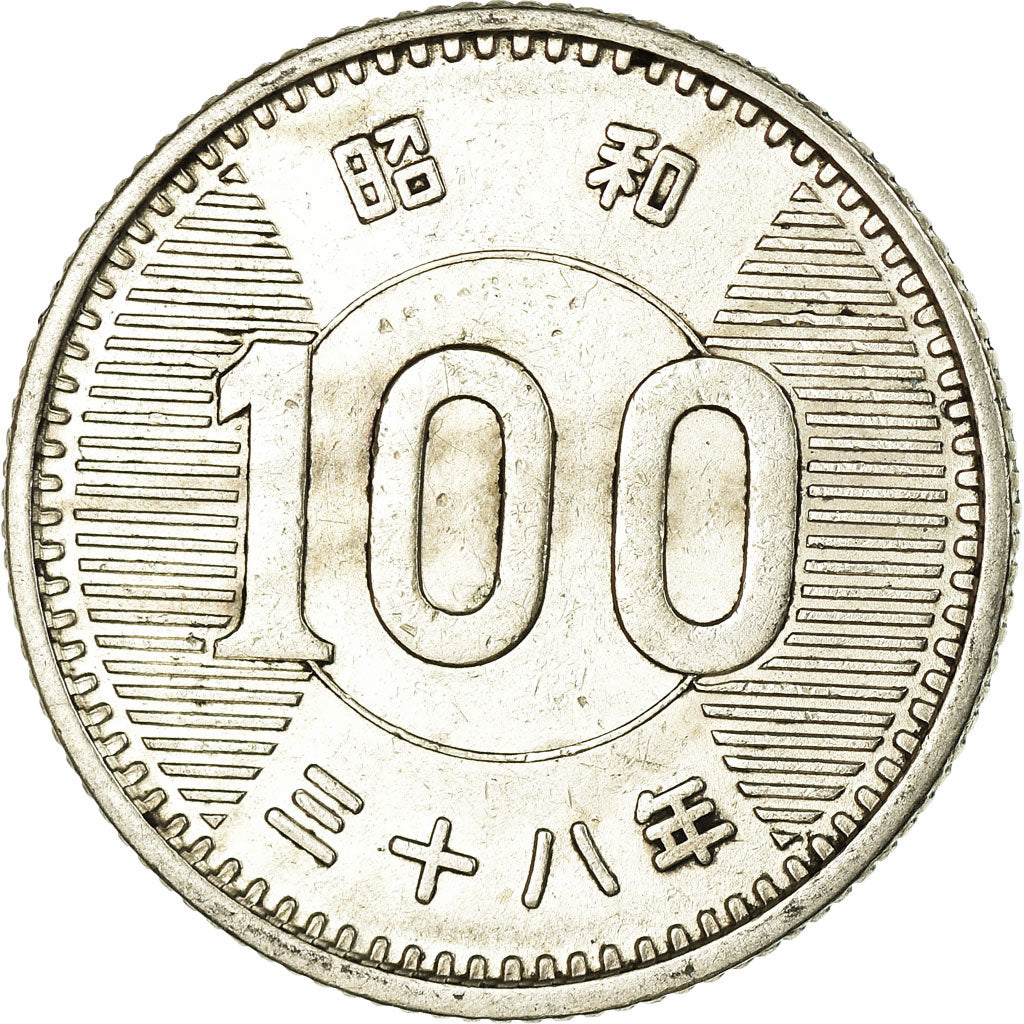 Monnaie, Japon, Hirohito, 100 Yen, 1963, TTB+, Argent, KM:78