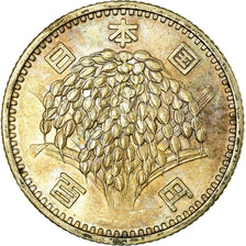 Coin, Japan, Hirohito, 100 Yen, 1963, AU(55-58), Silver, KM:78