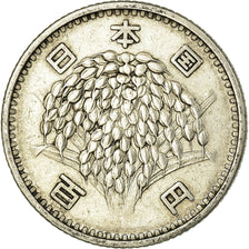 Japan, Hirohito, 100 Yen, 1959, AU(50-53), Silver, KM:78