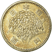 Japan, Hirohito, 100 Yen, 1959, AU(50-53), Silver, KM:78