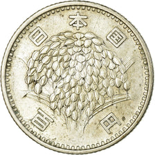Coin, Japan, Hirohito, 100 Yen, 1960, AU(50-53), Silver, KM:78
