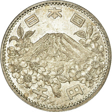 Coin, Japan, Hirohito, 1000 Yen, 1964, Tokyo, EF(40-45), Silver, KM:80
